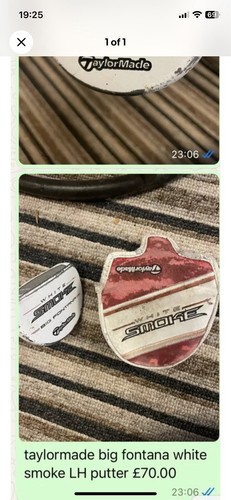 Golf putter taylormade big - putter,