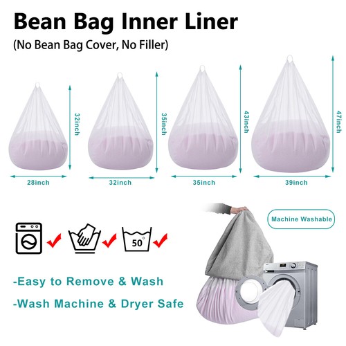 Bean bag inner liner filler - bean,