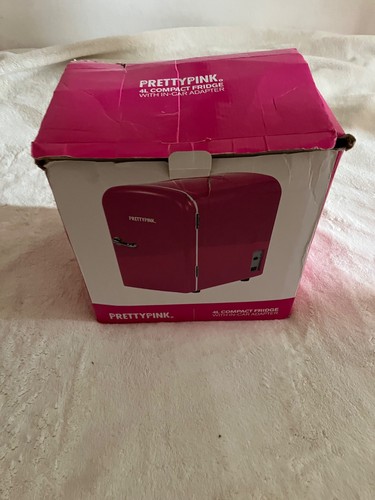 Mini pink fridge - pink,