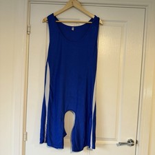 Blue Athletic Singlet /