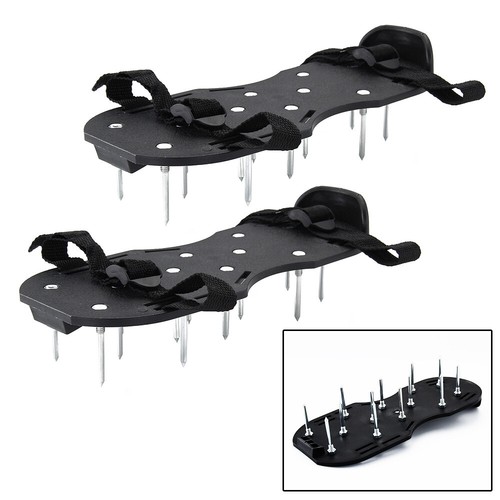 Lawn aerating spiked shoes - lawn,