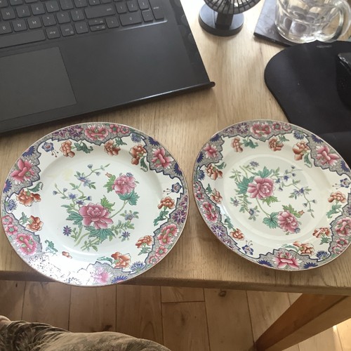 Pair antique victorian spode - pair,