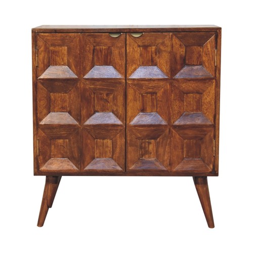 Art deco quad chestnut - art,