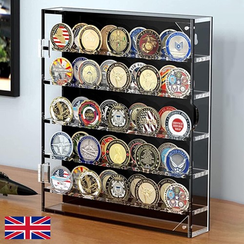 Challenge coin display rows - display,, 5
