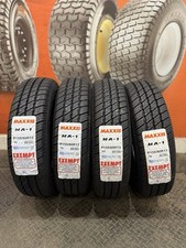 4 x 155/80 R13 Maxxis MA-1 79S WHITE WALL (155 80 13) 2025 DOT dates -FOUR TYRES