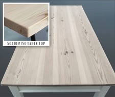 DIY Modern Scandi Style Solid Pine Table Top Desk Unfinished