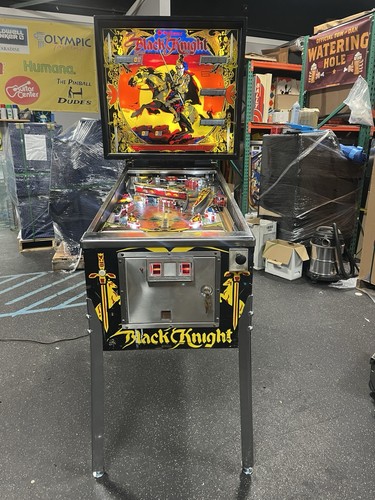 1980 black knight pinball - 1980,