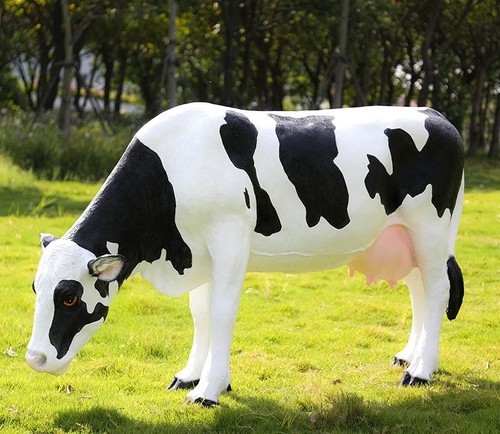 Dairy cow lifesize freesian - cow,