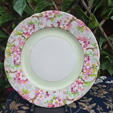 Vintage Art Deco 1938 Shelley 12726 Maytime chintz Side Bread Plate 7" 
