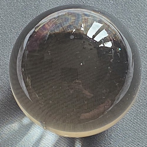 Clear crystal ball - clear, 2.5"
