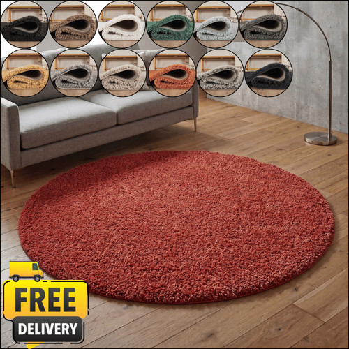 Round shaggy area - shaggy,