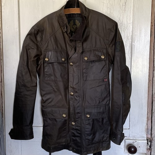 Belstaff cotton wax jacket - belstaff,