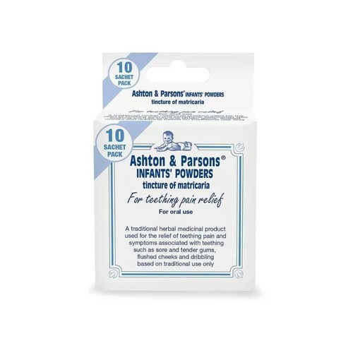 Teething powder ashton - teething,