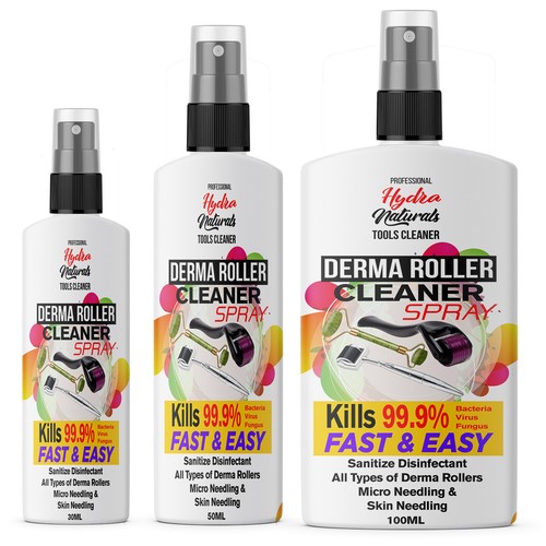 Derma roller cleaner - derma,