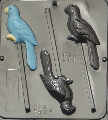 Parrot lollipop chocolate - parrot,