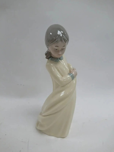 Nao lladro girl figurine - by,