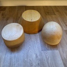 3 Piece Millinery Hat Block