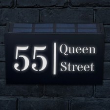 Personalised LED Solar House