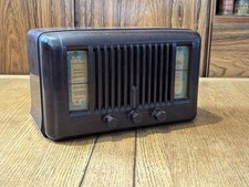 Art Deco Bakelite Valve Radio. Little Maestro Model No 10
