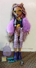 Monster High Doll - Clawdeen Wolf with accessories - articulated fashion (T2091