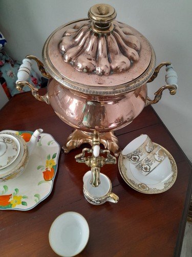 Copper antique victorian water - antique,