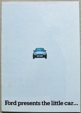 FORD FIESTA Car Sales Brochure