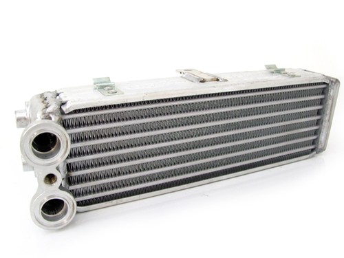 Front radiator oil cooler