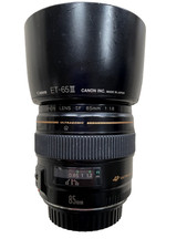 Canon EF 85mm F/1.8 USM Lens