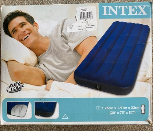 Intex single air bed - , with