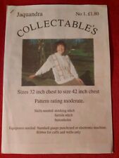 Knitting Machine Pattern Sheet- Jaquandra Collectables 