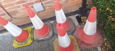 Traffic Cones 750mm x 5 Orange