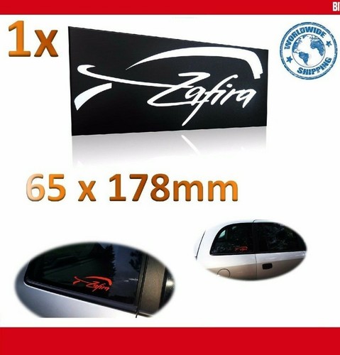 Opel zafira sticker - opel, b