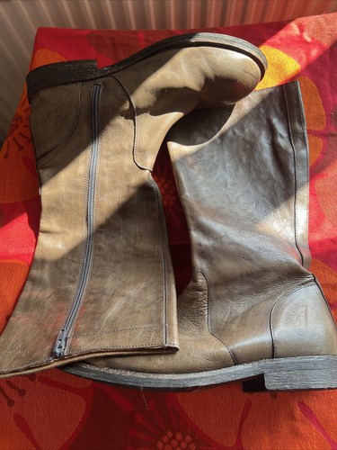 Trippen brown long boots size - brown,