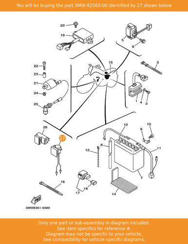 Yamaha thermo switch - yamaha, assy