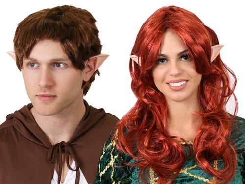 Mythical man woman wig and - woman,