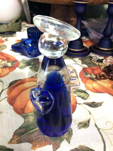 Cobalt blue clear - cobalt, glass
