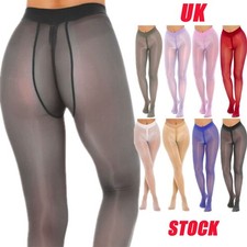 UK Sexy Womens Zipper Crotch