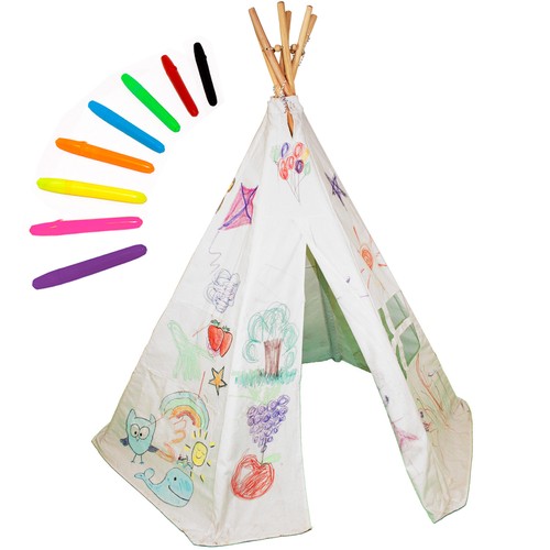 Colour playhouse with - in,