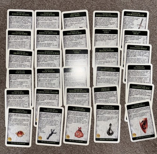 Warhammer quest 1995 treasure - quest,