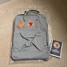 Fjallraven Kanken Original In Fog Grey Zip Backpack In Grey BNWT