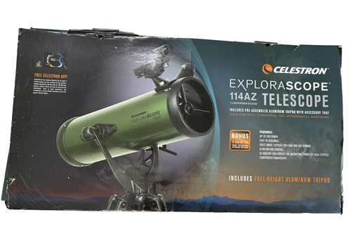 Celestron explorascope 114az - celestron,