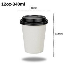 Disposable Coffee Cups White