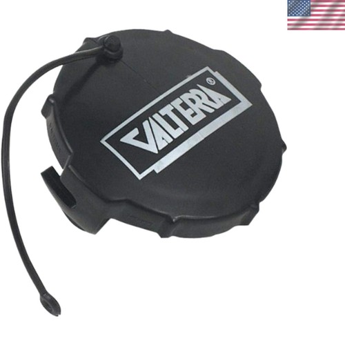 Black waste valve cap - rv,