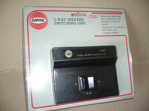 Capital way speaker - 2-way,