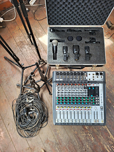 Full drum mic - mic, kit