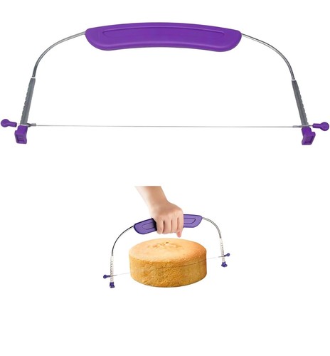 Adjustable cake leveller - cake,