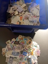 1000 stamps off paper, World