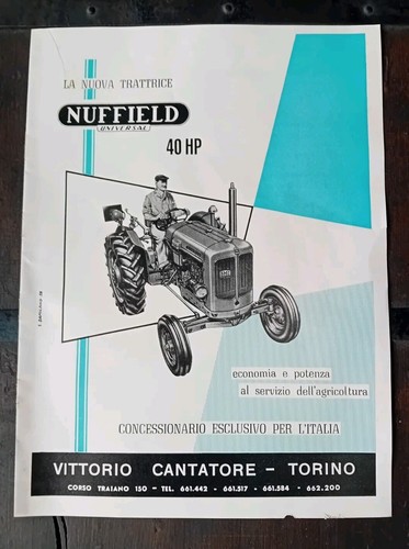 Nuffield universal tractor - nuffield, 40