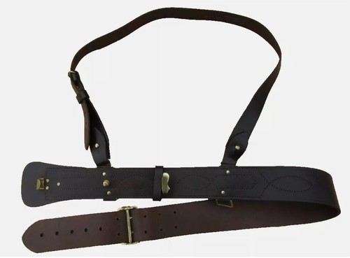Sam brown belt - brown, official