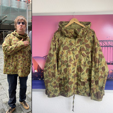 Nigel Cabourn x Liam Gallagher Camo Smock | L - 4XL | Overhead Shirt Jacket